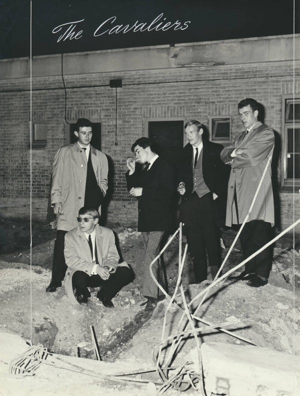 The Cavaliers - Dutch Beat / Nederbiet - 1960s [Holland] - Publicity Press Photo