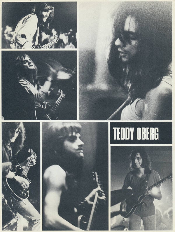 Teddy Oberg - Livin' Blues - 1970s [Holland] - Publicity Photo Print