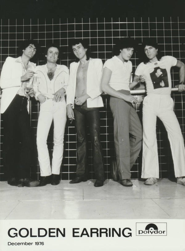 Golden Earring - December 1976 [Holland] - Publicity Press Photo