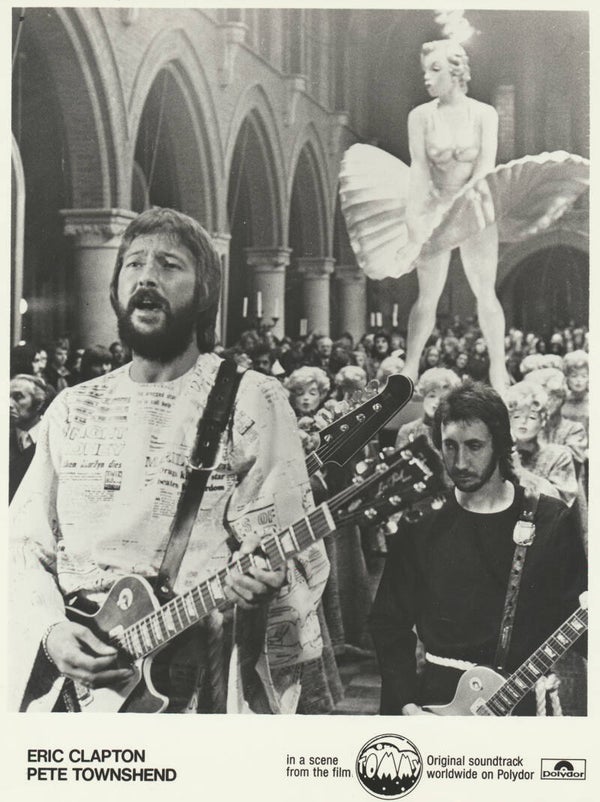Eric Clapton - Pete Townshend - 1975 [UK] - Publicity Press Photo