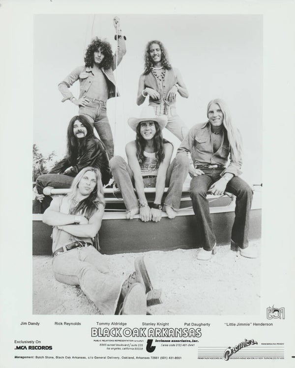 Black Oak Arkansas - 1970s [USA] - Publicity Press Photo