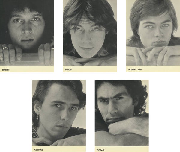 Golden Earring - Robert-Jan Stips - 1970s [Holland] - Set of 5 Publicity Press Photos