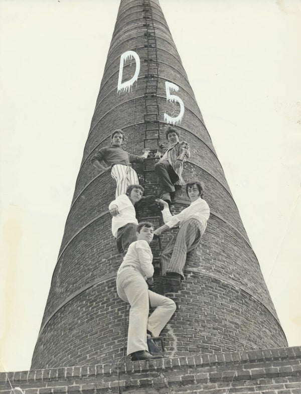 The Driftin' 5 - Driftin' Five - Dutch Beat / Nederbiet - 1960s [Holland] - Publicity Press Photo