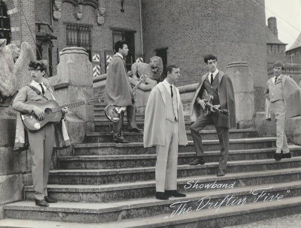 The Driftin' 5 - Driftin' Five - Dutch Beat / Nederbiet - 1960s [Holland] - Publicity Press Photo