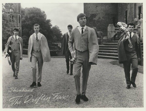 The Driftin' 5 - Driftin' Five - Dutch Beat / Nederbiet - 1960s [Holland] - Publicity Press Photo