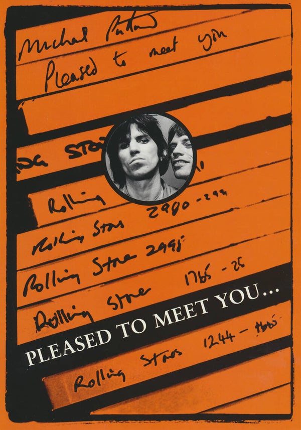 Michael Putland - Pleased To Meet You - 1999 [UK] - Brochure