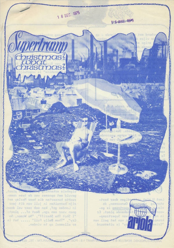 Supertramp - Crisis? What Crisis - 1975 [Holland] - Press Release