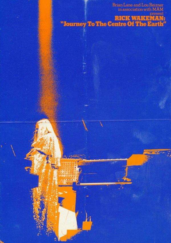 Rick Wakeman - Journey To The Centre Of The Earth - 1974 [UK] - Programme