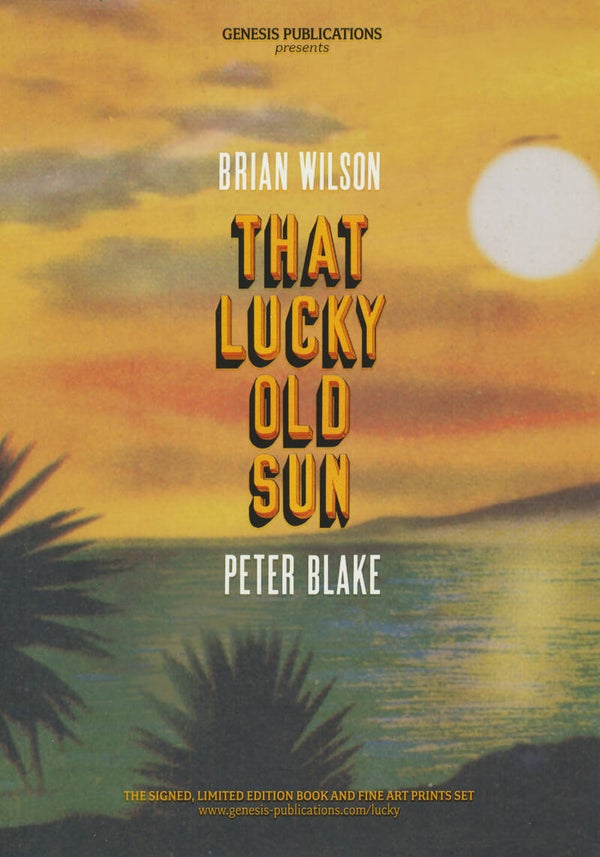 Brian Wilson - The Lucky Old Sun - 2009 [UK] - Sales Brochure