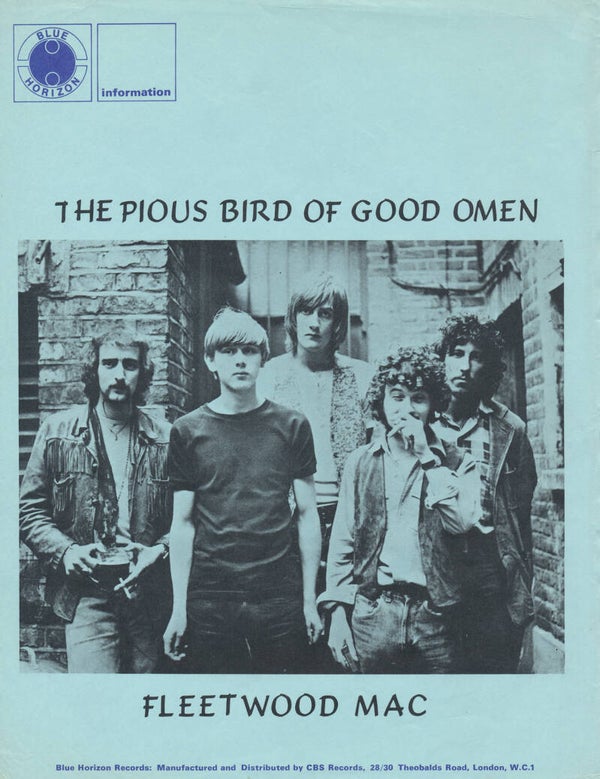Fleetwood Mac - The Pious Bird Of Good Omen [UK] - Press Release