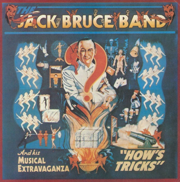 Jack Bruce Band - How's Tricks - 1977 [Germany] - Press Booklet