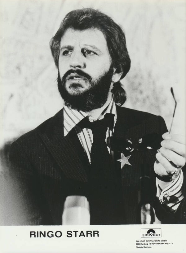 Ringo Starr - The Beatles - 1970s [Germany] - Publicity Press Photo