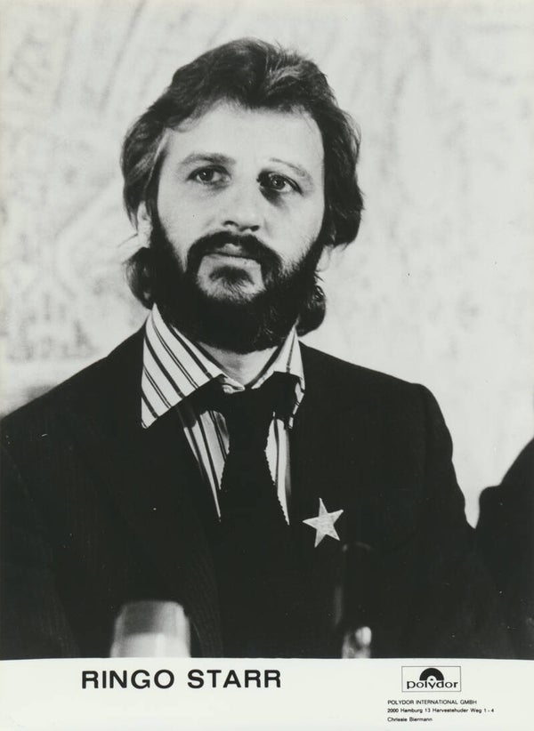 Ringo Starr - The Beatles - 1970s [Germany] - Publicity Press Photo