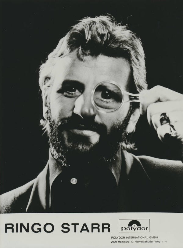 Ringo Starr - The Beatles - 1970s [Germany] - Publicity Press Photo
