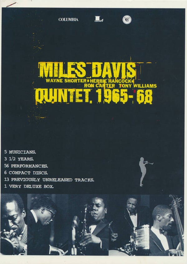 Miles Davis - Quintet 1965-68 - 1998 [Holland] - Sales Brochure