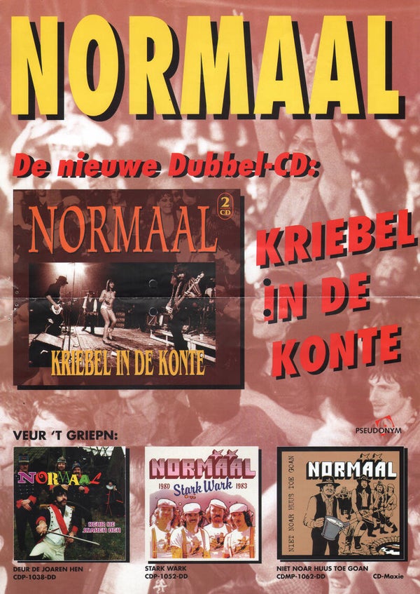 Normaal - Kriebel In De Konte - 1999 [Holland] - Poster