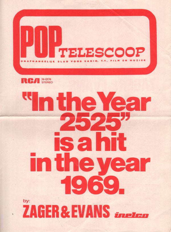 Poptelescoop - July 26, 1969 [Holland] - Magazine