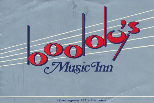 Graham Parker - Brinsley Schwarz - Boddy's - Amsterdam - 1976 - Press Invitation