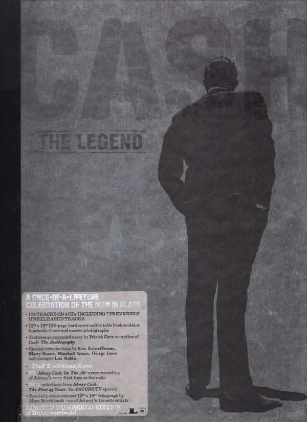 Johnny Cash - The Legend - 2005 [Germany] - 4CD/DVD Box Set