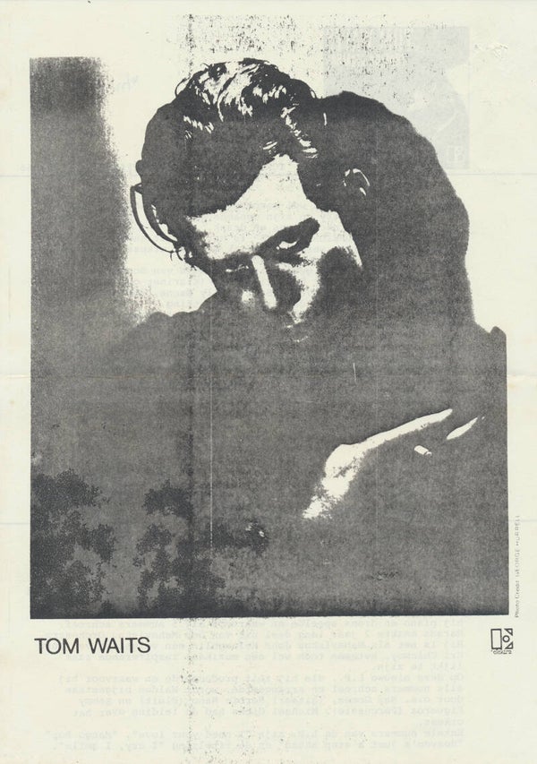 Tom Waits - Foreign Affairs - October 1977 [Holland] - Press Release