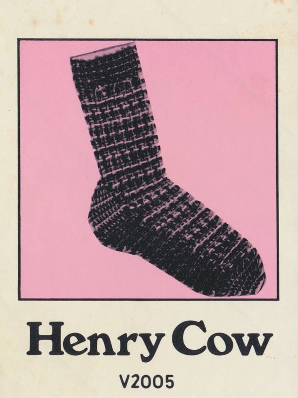 Henry Cow - The Henry Cow Legend - 1973 [UK] - Promotional Sticker