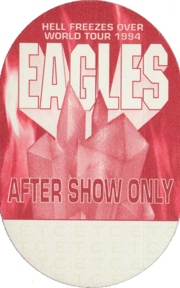 Eagles - Hell Freezes Over - After Show - 1994 [USA] - Backstage Pass