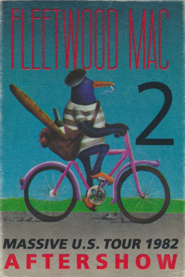 Fleetwood Mac - Massive U.S. Tour '82 - After Show - 1982 [USA] - Backstage Pass