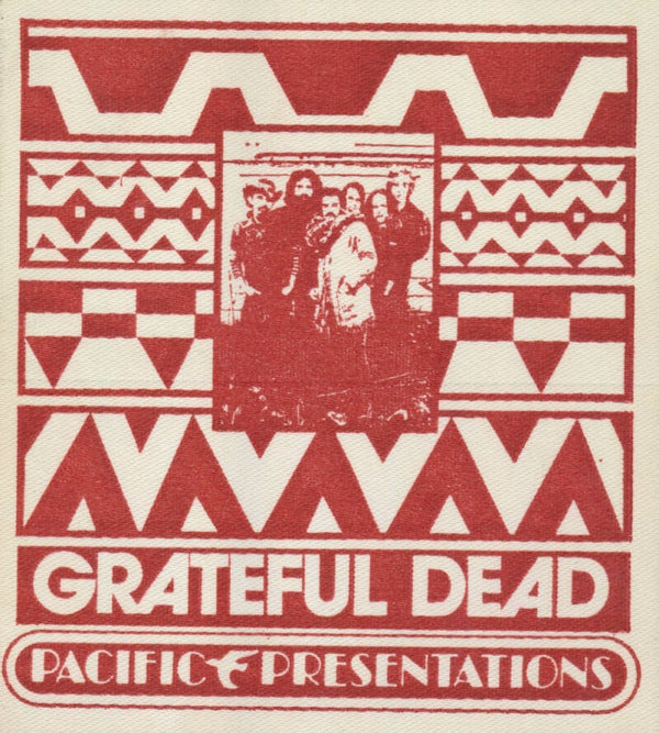 Grateful Dead - Red - 1970s [USA] - Backstage Pass