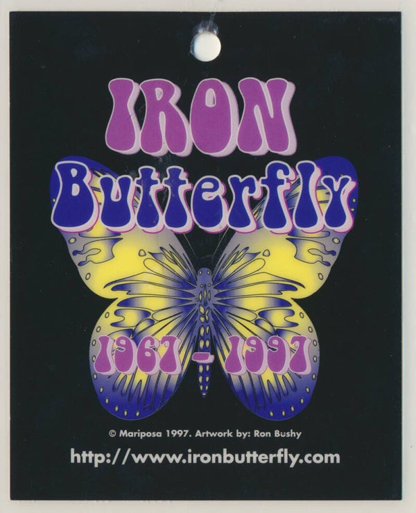 Iron Butterfly - European Tour 1997 - VIP - 1997 [EU] - Backstage Pass