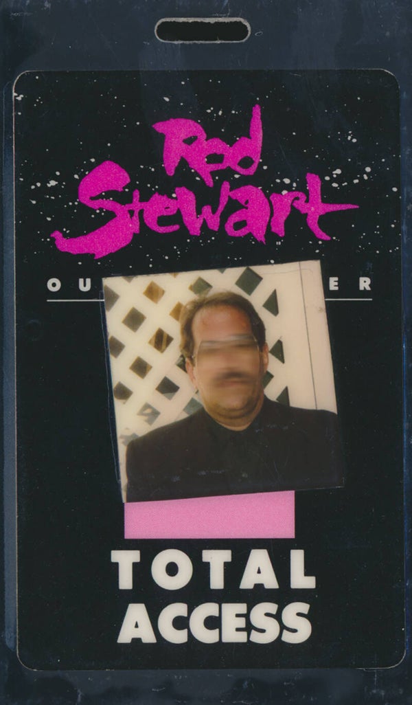 Rod Stewart - Total Access - 1990s [USA] - Backstage Pass