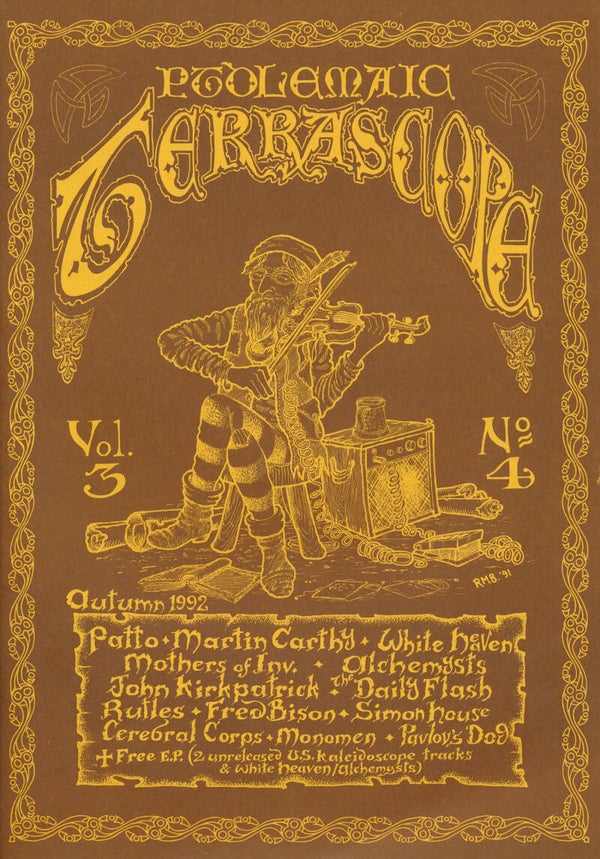 Ptolemaic Terrascope Vol. 3 No. 4 - Autumn 1992 [UK] - Magazine + 7inch