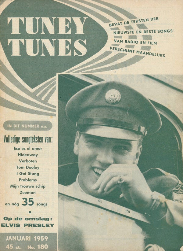 Tuney Tunes - Issue 180 - January 1959 [Holland] - Magazine