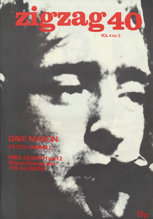 Zigzag issue 40 - February 1974 [UK] - Magazine