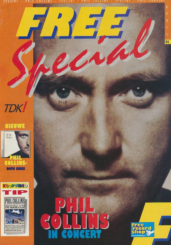 Phil Collins - Free Special - April 1994 [Holland] - Magazine