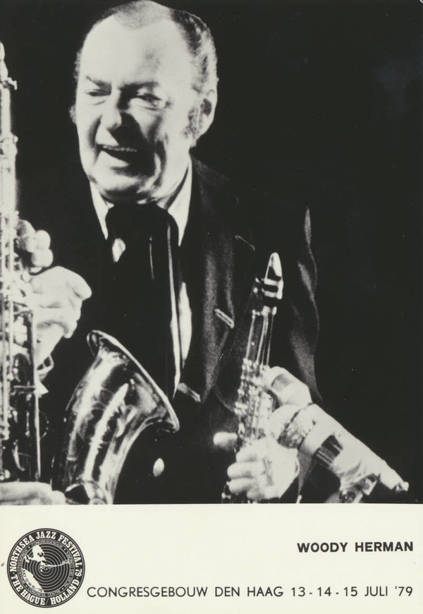 Woody Herman - Northsea Jazz Festival - 1979 [Holland] - Publicity Press Photo