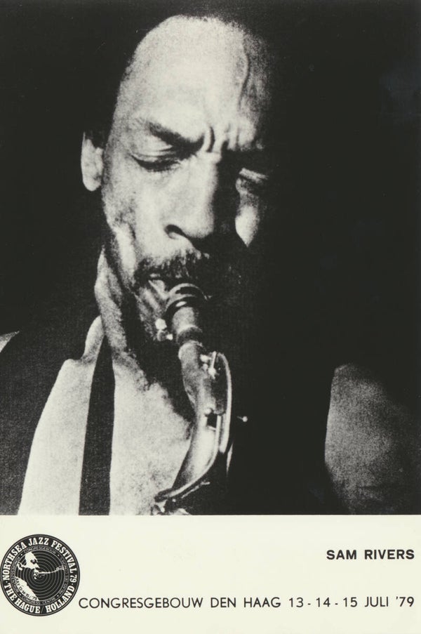 Sam Rivers - Northsea Jazz Festival - 1979 [Holland] - Publicity Press Photo