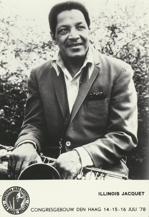 Illinois Jacquet - Northsea Jazz Festival - 1978 [Holland] - Publicity Press Photo
