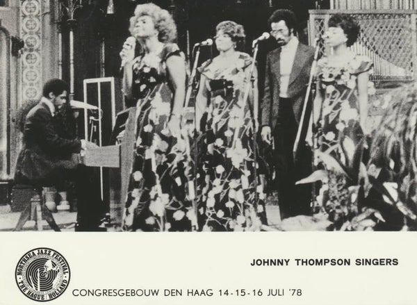 Johnny Thompson Singers - Northsea Jazz Festival - 1978 [Holland] - Publicity Press Photo