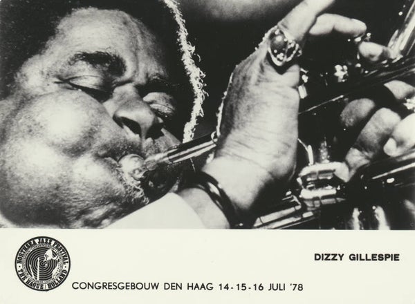 Dizzy Gillespie - Northsea Jazz Festival - 1978 [Holland] - Publicity Press Photo