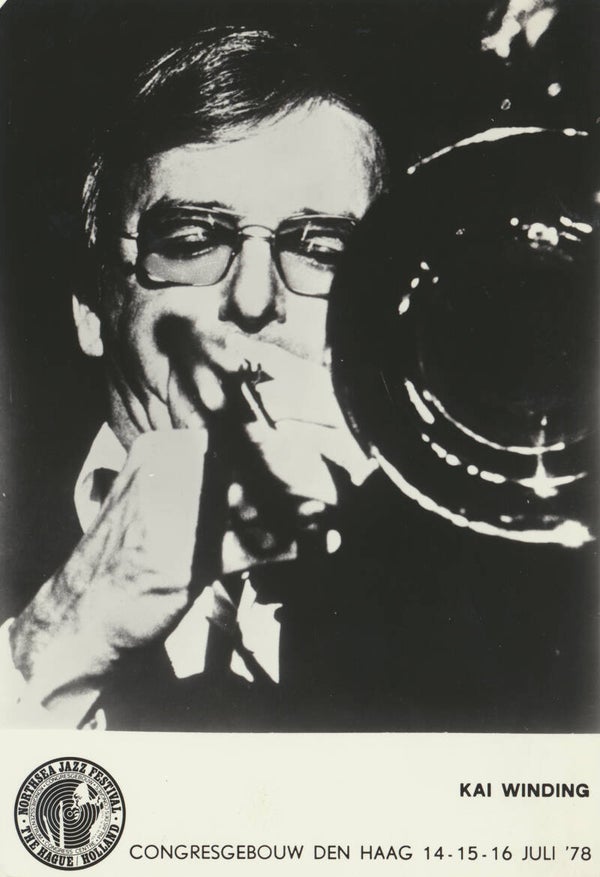 Kai Winding - Northsea Jazz Festival - 1978 [Holland] - Publicity Press Photo