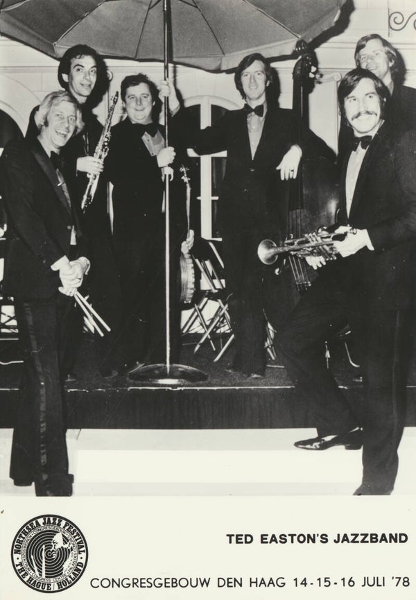 Ted Easton's Jazzband - Northsea Jazz Festival - 1978 [Holland] - Publicity Press Photo