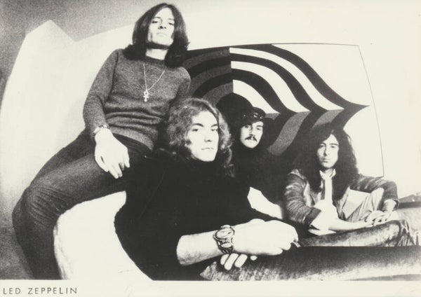 Led Zeppelin - 1968 [Holland] - Publicity Press Photo