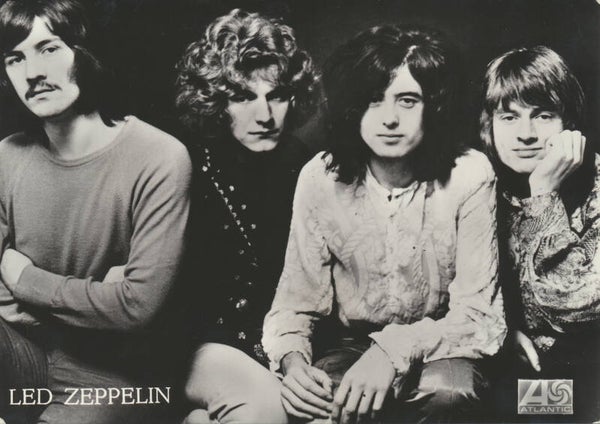 Led Zeppelin - 1968 [Holland] - Publicity Press Photo