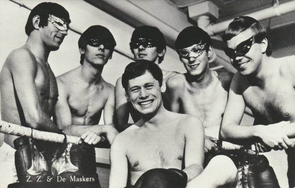 Z.Z. & De Maskers - 1960s [Holland] - Photocard
