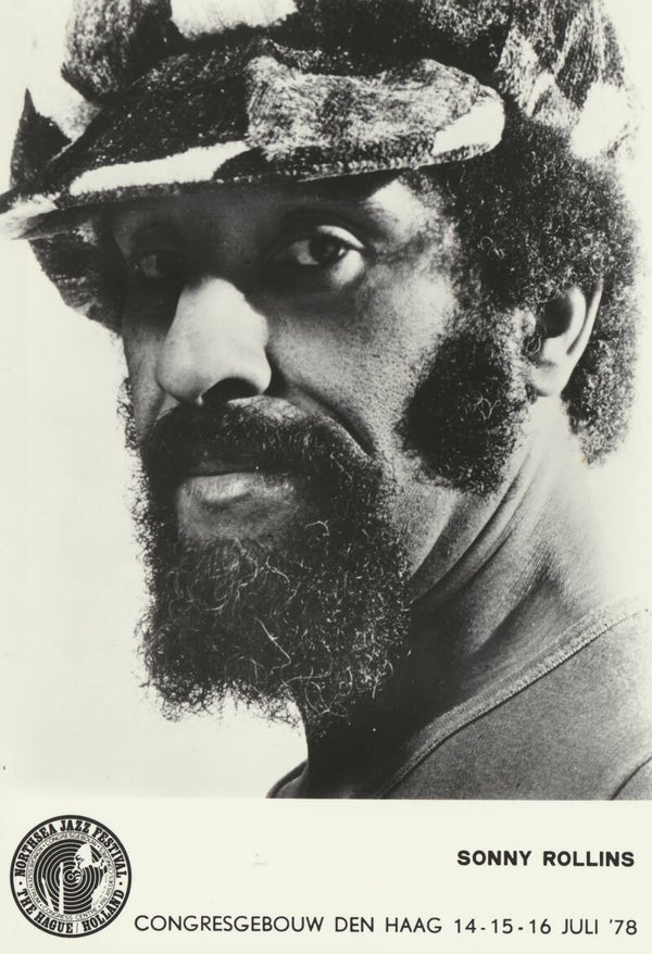Sonny Rollins - Northsea Jazz Festival - 1978 [Holland] - Publicity Press Photo