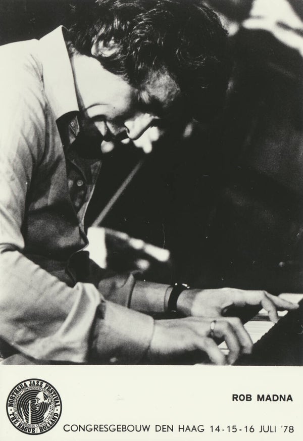 Rob Madna - Northsea Jazz Festival - 1978 [Holland] - Publicity Press Photo