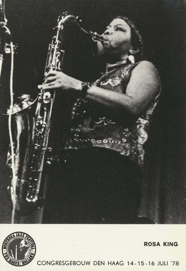 Rosa King - Northsea Jazz Festival - 1978 [Holland] - Publicity Press Photo