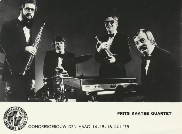 Frits Kaatee Quartet - Northsea Jazz Festival - 1978 [Holland] - Publicity Press Photo