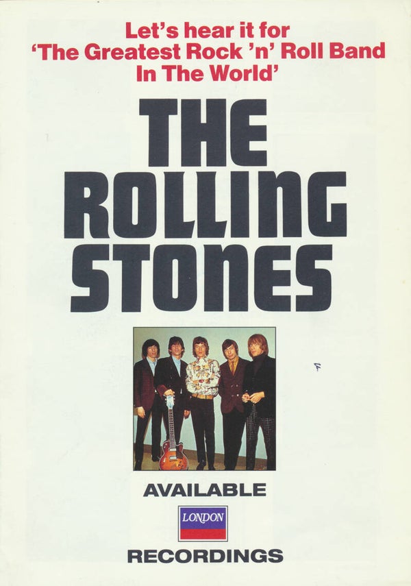 The Rolling Stones - Available Recordings - 1980s [UK] - Brochure
