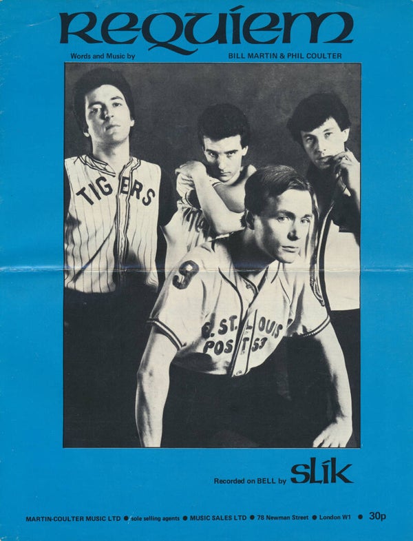 Slik - Requiem - 1976 [UK] - Sheet Music